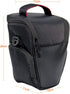 FOSOTO DSLR Camera Case Nylon Holster Bag Compatible for Nikon D3300 D3400 D3500 D5300 D5600 B700,Canon EOS Rebel XT XTi T6 T5i T3i SL2 1300D,Pent...