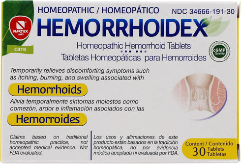 HEMORRHOIDEX Tablets...