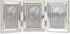 Lawrence Frames - 11623T Lawrence Metals Frame, 8.35"L x 3.66"W Triple, Silver...