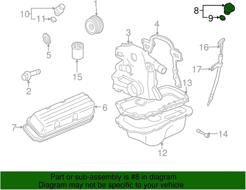 ACDelco GM Original Equipment FC208 Engine Oil Filler Cap , Black...