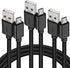 MATEIN Micro USB Cable, 10 FT 3 Pack Extra Long Sturdy Android Charger Cable, Fast PS4 Charging Cable Cord for PS4 Controller, Android, Samsung Ga...
