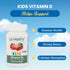 Go Healthy Vitamin D Kids Gummies, Kids Gummy D3, Immune Support, Toddler Vitamin D Gummies – Kosher, Halal, Non-GMO, Gluten-Free, Delicious Fruit...