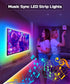 LED Lights for TV,16.4FT TV LED Backlight TV Lights That Change with TV 65 inch,LED Strip Lights with Remote & Bluetooth APP Control,Music Sync Be...