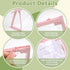 6 Pcs Clear Pencil Pounch Pen Case, Plastic Marker Pouches with Zipper, Waterproof Travel Toiletry Cosmetic Makeup Bag, Multifonction Stationery O...