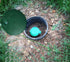 2 Pcs Sprinkler Valve Box Cover, Cover for Irrigation System, Round ID 5.5" OD 6" Sprinkler Valve Box Cover Lid, for Sprinkler in Ground Outside...