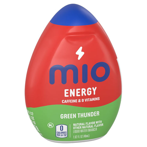 Mio Energy Liquid Water Enhancer, Green Thunder, 1.62 OZ, (Pack of 5)...