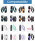 2-Pack Charger Cord for Bousnic Dog Shock Collar RS2A and RS2B, 2-in-1 Training Collar USB Charging Cable...