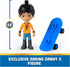 Paw Patrol Marshall & Daring Danny X Figures Set with Skateboard, Kids Toys for Boys and Girls Ages 3 and Up...