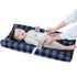 Super Soft and Stretchy Changing Pad Cover 2pk by BlueSnail (Navy buffola Plaid)...