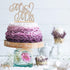 Mr and Mrs Love Cake Topper Wedding Anniversary Gold Crystal Rhinestone Party Decoration...