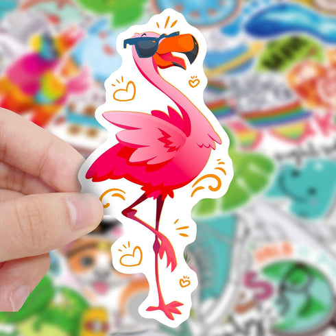 300 PCS Cute Stickers Vsco Stickers for Water Bottles Waterproof Cute Stickers for Kids Teens Girls Aesthetic Vinyl Stickers for Water Bottles Fla...