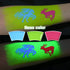 BOBISUKA Face Body Paint Palette Set, 24 Colors SFX Painting Makeup Kit + 10pcs Purple Artist Brushes, Large Black & White Pan, Neon Camo Oil Pain...