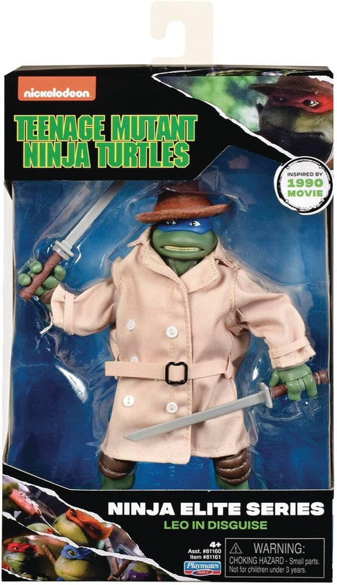 Teenage Mutant Ninja Turtles: Ninja Elite 6" Leonardo in Disguise Figure by Playmates Toys...