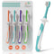 Cherish Baby Care Toddler Toothbrushes 1-2 Years (4-Pack) - BPA-Free & Safety-Tested Kids Toothbrush Kit, Designed by a Pediatric Dentist, Soft-Gr...
