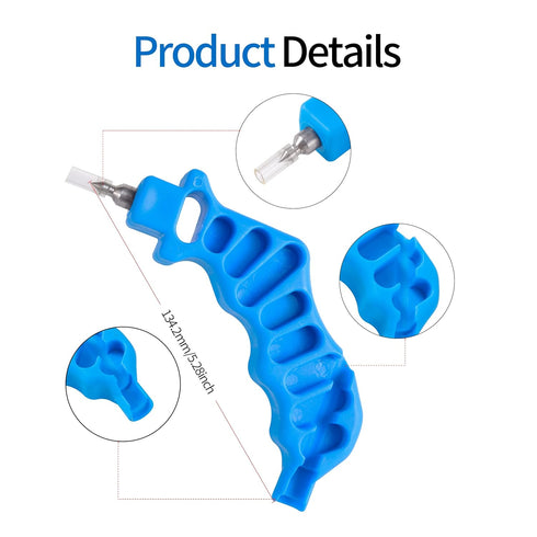 2 Pcs Drip Irrigation Hole Punch Tool,Watering System Drip Irrigation Tubing Hole Punch Used for 16/20/25/32 mm PE Pipe and Emitter Insertion...