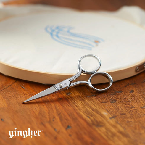 Gingher Embroidery Scissors 4"...