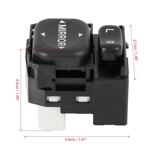 X AUTOHAUX Car Power Rear View Mirror Switch Remote Control 84870-34010 for Toyota Prius C 2014-2019...