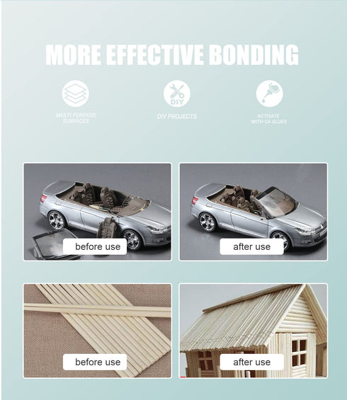 Craft,Model Glue, Glue for Model, Instantly Strong Adhesive for DIY Craft, Model, Miniature, Scrapbooking, Card Making, Photo, Toy, Decor, Crystal...