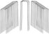 30 Pack Lawn Staples, Premium Garden Landscape Staples, Galvanized Heavy-Duty Gauge Stakes, U-Shaped Tent Stakes, Anti-Rust Fence Netting Pins Gro...