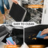 Aieve Air Fryer Liners for Ninja Foodi Air Fryer, 12"X12" Reusable Toaster Oven Liners for Bottom of Oven, Non-Stick Heat Resistant Oven Mat Compi...