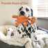 5Pack Dog Squeaky Plush Toys Puppy Toys Assortment Value Bundle Dog Toy for Puppies Bulk Large Dog Teething Toys Pet Chew Toys...