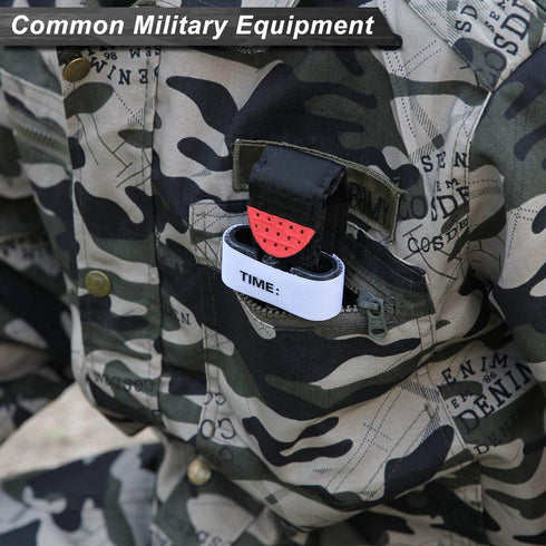 Tourniquet, 1 pack - The Fastest, Safest, Most Effective Combat Hemostatic Control Single-Handed Application for Military Tactical First Aid Medic...