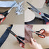 Scissors, Multipurpose office Scissors,8.5 Inch Ultra Sharp Shears, Comfort-Grip Handles Household scissors?Sturdy Sharp Craft Supplies - Pack of ...