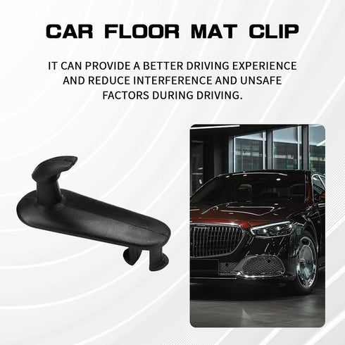4PCS Car Floor Mat Fixing Clip, Replacement #08210-00820 08211-00720 Carpet Mat Fixing Buckles Hooks, Car Accessories Cargo Mat Clip Compatible wi...