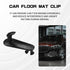 4PCS Car Floor Mat Fixing Clip, Replacement #08210-00820 08211-00720 Carpet Mat Fixing Buckles Hooks, Car Accessories Cargo Mat Clip Compatible wi...