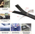 Dual Lock Fastener 1in x 2in 8pcs, Reclosable Interlocking Tape Heavy Duty EZ Pass Holder, Adhesive Hook Lock Sticky Back Mushroom Mounting Tape B...