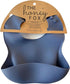 Silicone Baby Bib, French Navy | BPA FREE | Soft Adjustable Bib for Ages 6-36 Months...