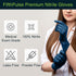 Navy Nitrile Disposable Gloves Medium, 100 Count - Powder and Latex Free Medical Gloves - 3 Mil Surgical Gloves - Food Safe Gloves...