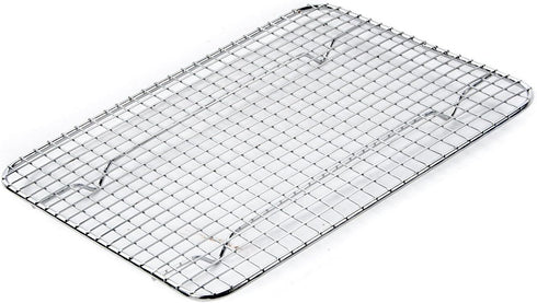 Great Credentials© Heavy-Duty Cooling Rack, Cooling Racks, Wire Pan Grade, Commercial Grade, Oven-Safe, Chrome (8 x 10 Inch)...