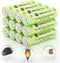 AA 1.2v Ni-MH Rechargeable Batteries, AA 600mAh 1.2V Solar Batteries, Double A Pre-Charged Batteries for Outdoor Solar Lights, Pathway Lights (AA ...
