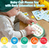 WXX Baby Phone Toy for Baby with Early Education & Music, Learning Educational Dinosaur Fake Kids Phone, Sensory Toys for Toddlers kids Boys and G...