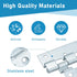 3 Pack Mobile Home Door Hinges Compatible with Elixir Mobile Homes Exterior Door...