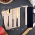 Black Portable Flatware Cutlery Set, TWUTGAYW Stainless Steel Travel Utensils with Case, Reusable Chopsticks Knife Spoons and Forks Set, Gold Camp...