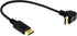 (30 CM/12inch) DP to DP Cable, CGTime Gold Plated 90 Degree Up Displayport Male to Displayport Male Audio and Video Extender Adapter Cable (Up M/M...
