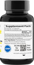 PQQ 40 milligrams - PQQ Supplement, Pyrroloquinoline Quinone, 120 Capsules with Omega 3...