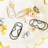 Paper Clips Lage,Black Jumbo Paper Clips 2 inch Cute Decorative Fat Cat Paper clips 50pcs 50mm Wide Non Skid Smooth Finish Steel Wire Bookmark Off...