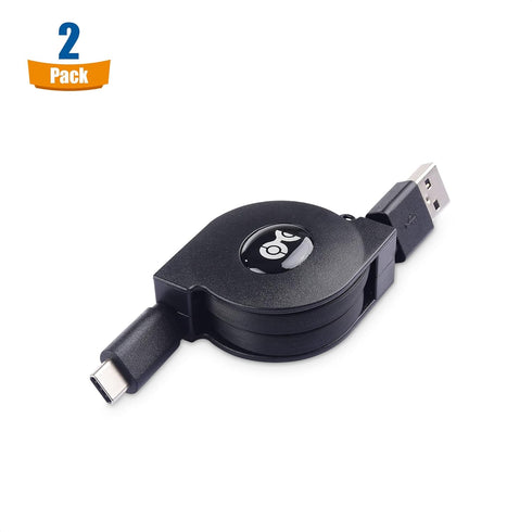 Cable Matters Short Retractable USB C Cable 3.3 ft (Retractable USB C to USB A, USB C to USB Cable)......
