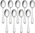 LIANYU 9-Piece Toddler Spoons, Kids Baby Spoons Self Feeding, Stainless Steel Children Silverware Set for 2-10 Year Old, Preschooler Cutlery Flatw...