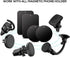 Metal Plate for Magnetic Phone Mount - 4 Packs Universal Ultra Thin Black Metal Disc w/Strong 3M Adhesive Sticker - Replacement Accessory Kit - 2 ...