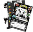 WERNNSAI Watercolor Video Game Party Invites - 20 Set Fill-in Invitations with Envelopes for Boys Game Theme Birthday Party Supplies Double-Sided ...