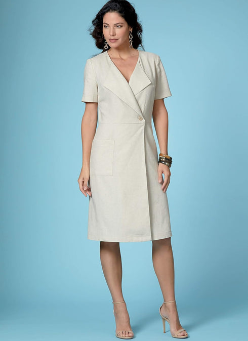 Vogue B6670A5 Easy Women's Tank Top Blouse, Dress, Skirt, and Pants Sewing Patterns by Lifestyle Wardrobe, Sizes 6-14, White...