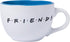 Silver Buffalo Friends Doodle Logo Soup Ceramic Mug, 1 Count (Pack of 1), white, 24 fluid ounce...