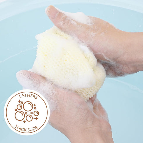 PHOGARY 6 Pack Exfoliating Wash Cloths for Body Scrub and Face Clean, Dual-Sided Exfoliating Wash Towels Bath Washcloths for Men Women Skin Massag...