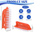 24 Pack Scrub Brushes for Cleaning Comfort Grip Stiff Bristles Cleaning Carpet Brush Cleaning Supplies Household Cleaning Brushes for Laundry Kitc...