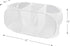 Smart Design Deluxe Mesh Pop Up 3 Compartment Laundry Sorter Hamper Basket - VentilAir Fabric Collapsible Design - for Clothes & Laundry - Home Or...