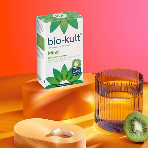 Bio-Kult Mind | Bacillus + Zinc, Grape & Blueberry Extracts | Brain & Gut Support | Cognitive Function | 60 Capsules...